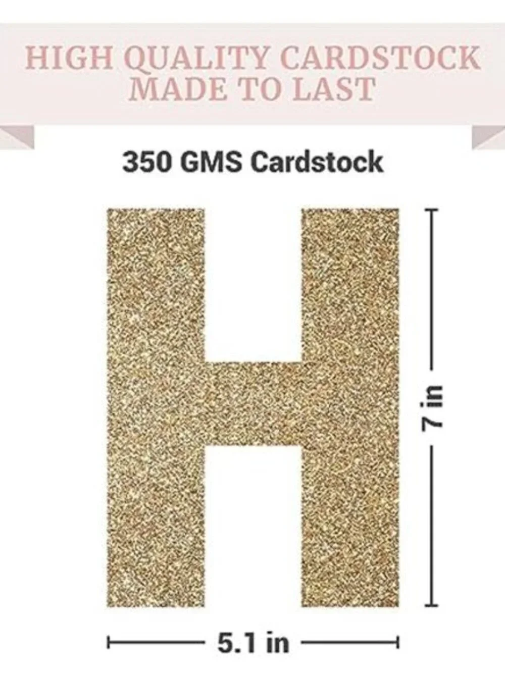 Gold Happy Birthday Banner Glitter Pre Strung Party Decoration Photo Backdrop